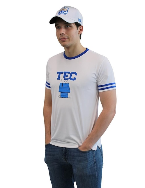 Playera Tec De Monterrey snoopy tec cuello redondo para hombre
