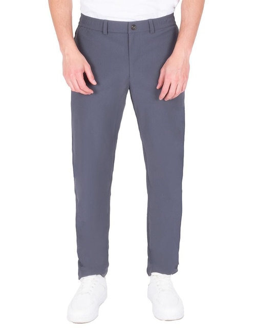"pantalón" casual regular regular generra "de" poliéster "para hombre"