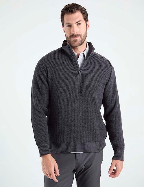 Suéter cuello alto para hombre 1