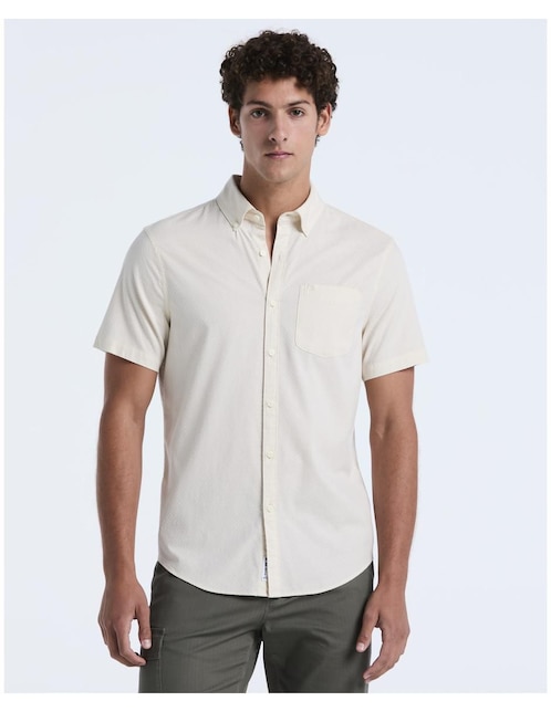 Camisa casual Original Penguin de algodón manga corta para hombre