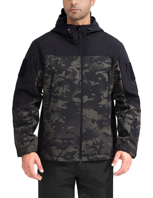 Chamarra parka Wtd impermeable para hombre