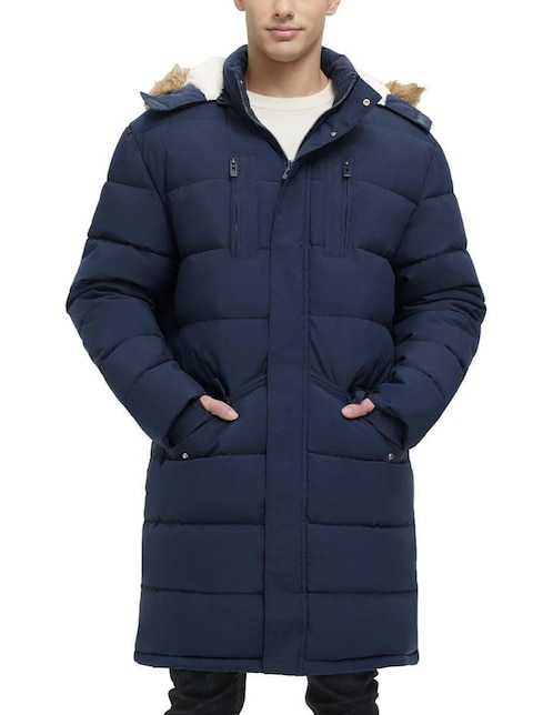Chamarra parka WTD impermeable con capucha para hombre