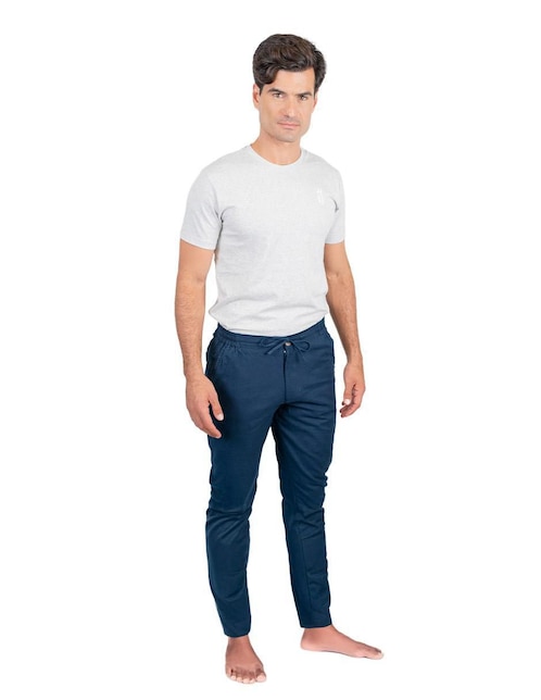 Pantalón regular 98 Coast Av de algodón para hombre