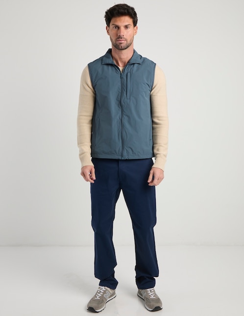Pantalón regular de algodón para hombre 1