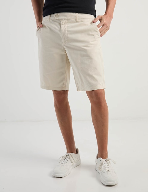 Bermuda de algodón para hombre 1