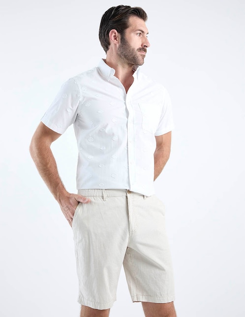 Bermuda de algodón para hombre 1