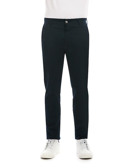 "pantalón" business casual regular slim vittorio forti "de" algodón "para hombre"