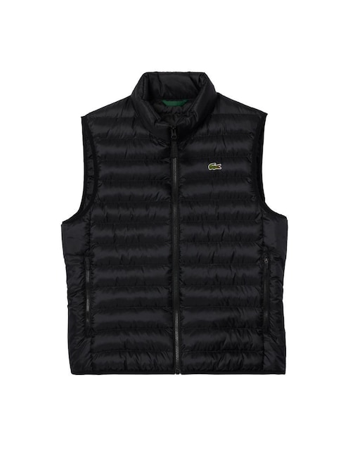 Chaleco Lacoste impermeable con bolsillos para hombre