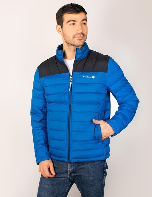 Chamarra capitonada Greenlander reversible para hombre
