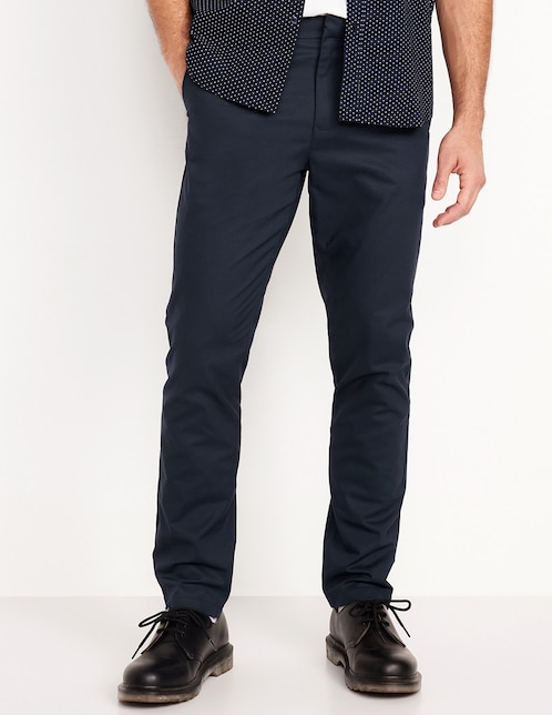 Pantalón slim de algodón para hombre 1