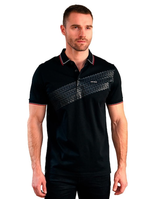 Playera tipo polo Pavi Italy para hombre