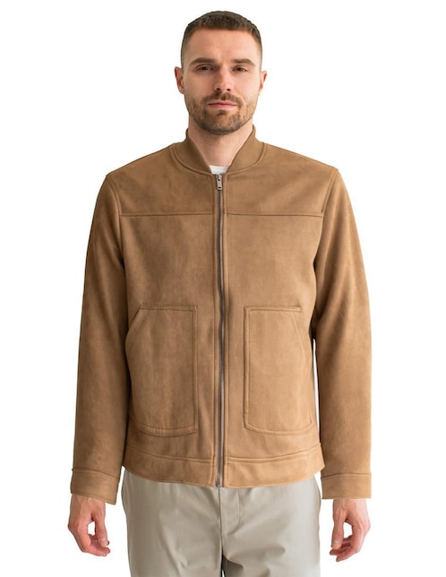 Chamarra bomber generra impermeable con bolsillos para hombre
