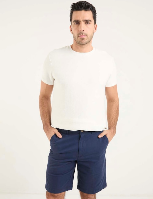 Bermuda de algodón para hombre 1
