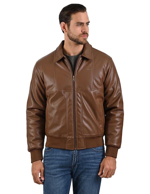 Chamarra bomber Lee con bolsillos para hombre