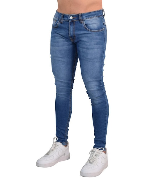 Jeans skinny John Leopard lavado diferentes diseños para hombre