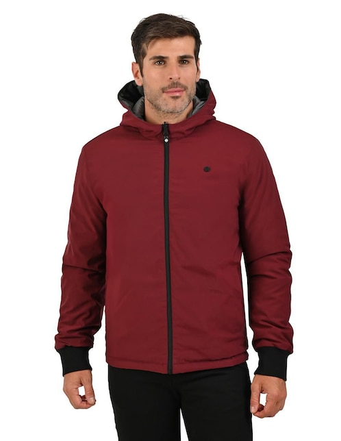 Chamarra casual Perry Ellis portfolio reversible para hombre