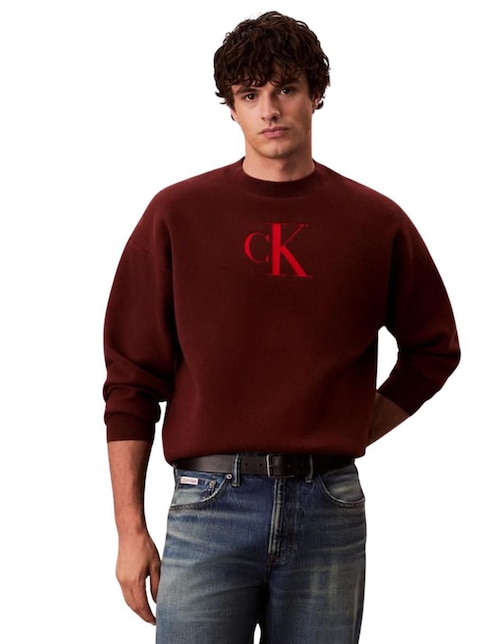 Suéter cuello redondo para hombre 1