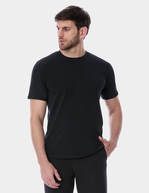 Playera Vittorio Forti cuello redondo para hombre