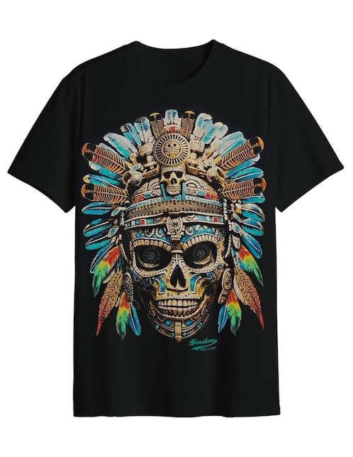Playera Gromo seashore cuello redondo para hombre