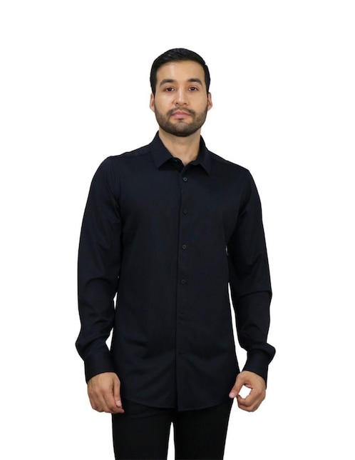 Camisa de vestir manga larga para hombre 1