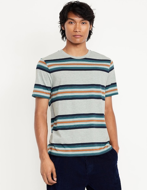 Playera cuello redondo para hombre 1