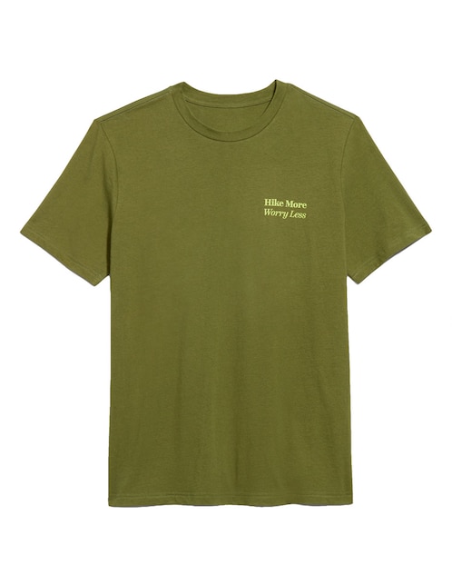 Playera cuello redondo para hombre 1