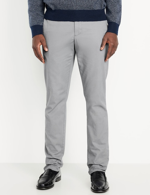 Pantalón regular de algodón para hombre 1