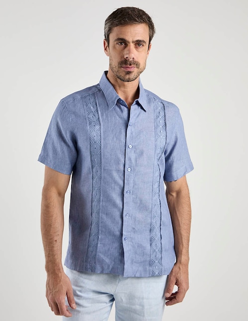 Guayabera manga corta Ábito para hombre