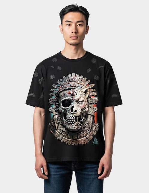Playera Gromo Nukuy cuello redondo para hombre