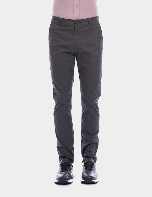 "pantalón" business casual chino slim vittorio forti "de" algodón y elastano "para hombre"