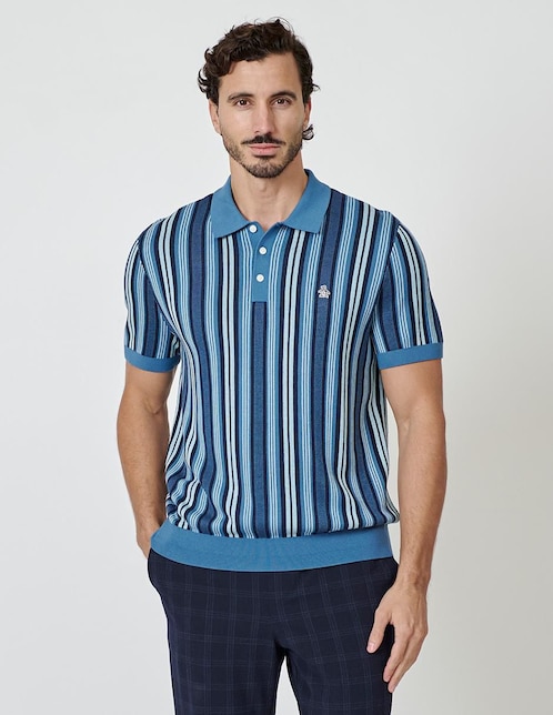 Playera tipo polo Original Penguin para hombre