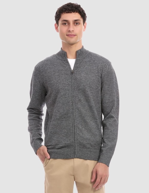 "suéter" vittorio forti "cuello" alto "para hombre"