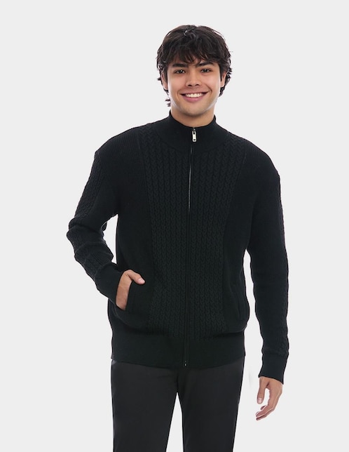 "suéter" vittorio forti "cuello" alto "para hombre"