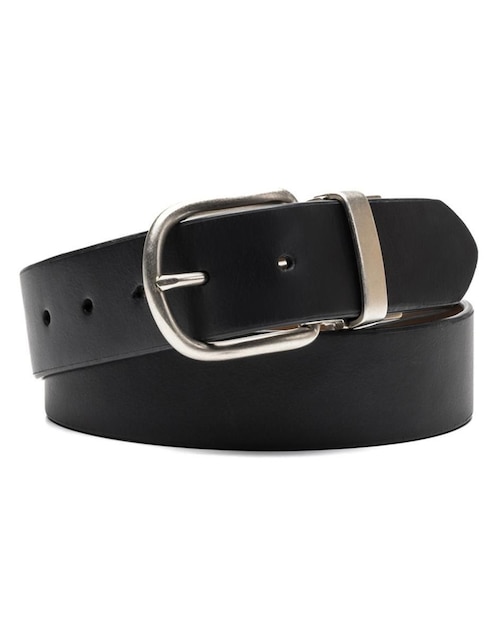 Cinturón Quirelli de piel para hombre