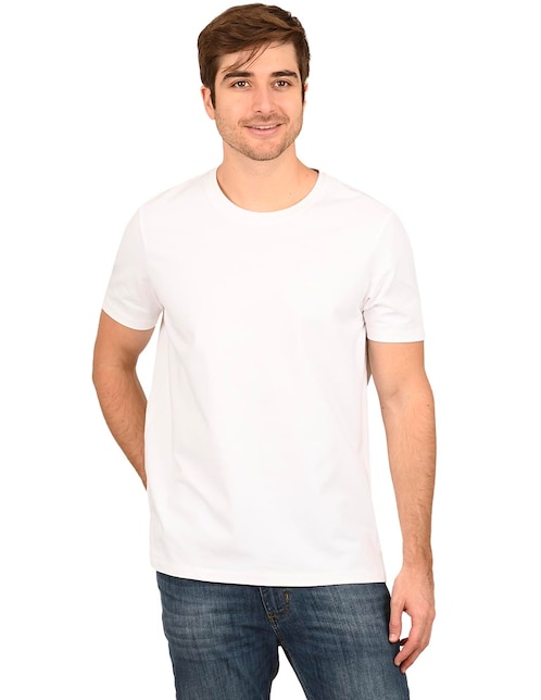 Playera cuello redondo para hombre 1