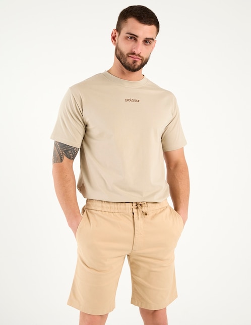 Bermuda de algodón para hombre 1