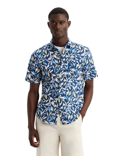 Camisa casual Dockers de algodón manga corta para hombre
