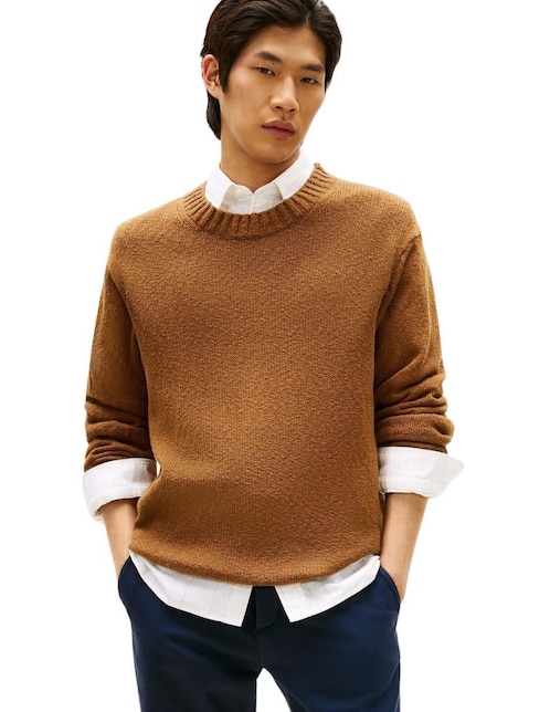 Suéter Tommy Hilfiger cuello redondo para hombre