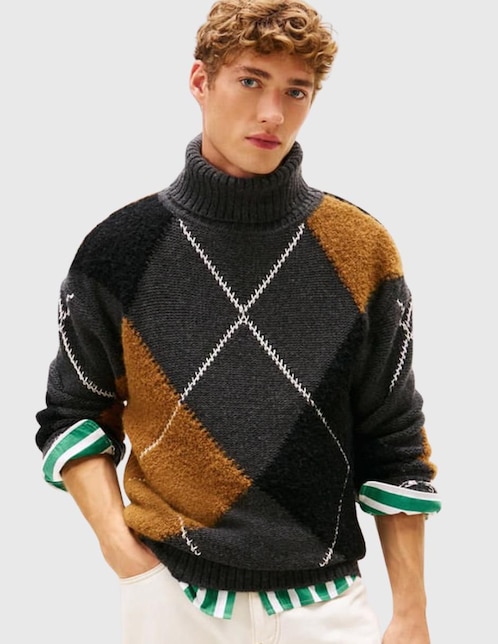 Suéter Tommy Hilfiger cuello alto para hombre