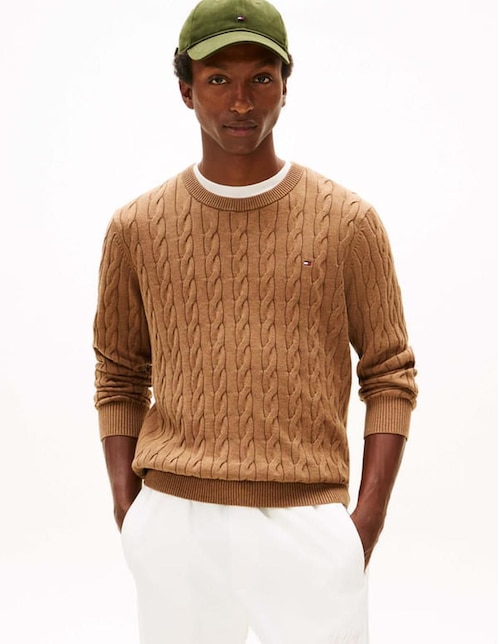 Suéter Tommy Hilfiger cuello redondo para hombre