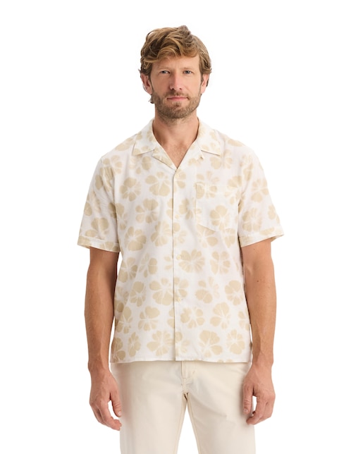 Camisa casual Dockers de algodón manga corta para hombre