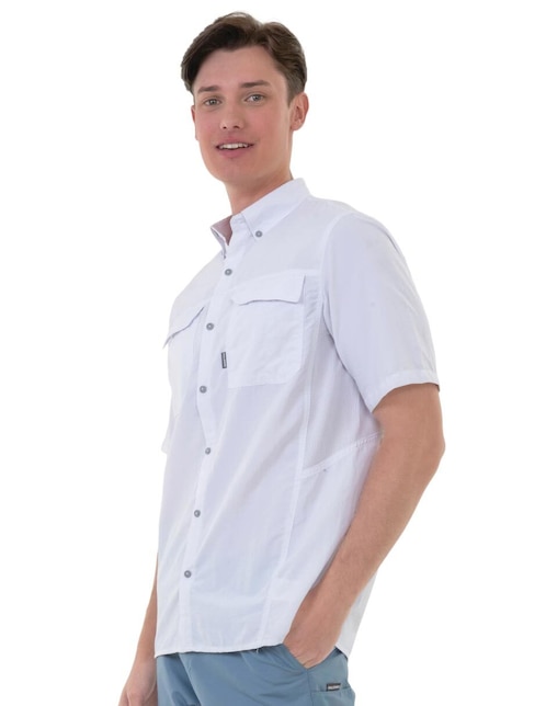 Camisa casual manga corta para hombre 1