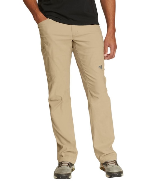 "pantalón" casual regular slim eddie bauer "de" nylon "para hombre"