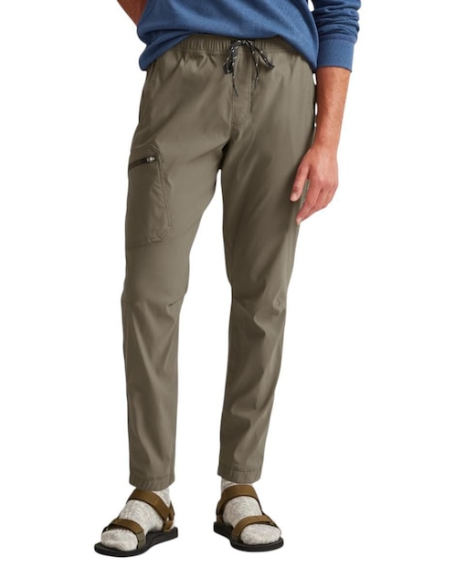 "pantalón" casual jogger straight eddie bauer "de" nylon "para hombre"