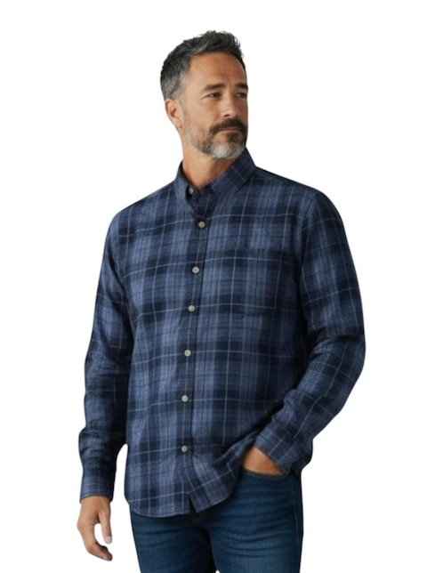 Camisa casual Eddie Bauer manga larga para hombre