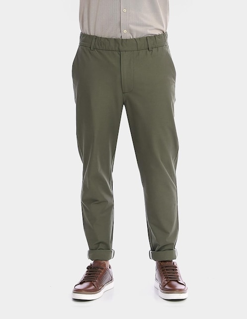 Pantalón business casual slim para hombre 1