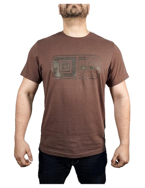 Playera 5.11 Tactical cuello redondo para hombre