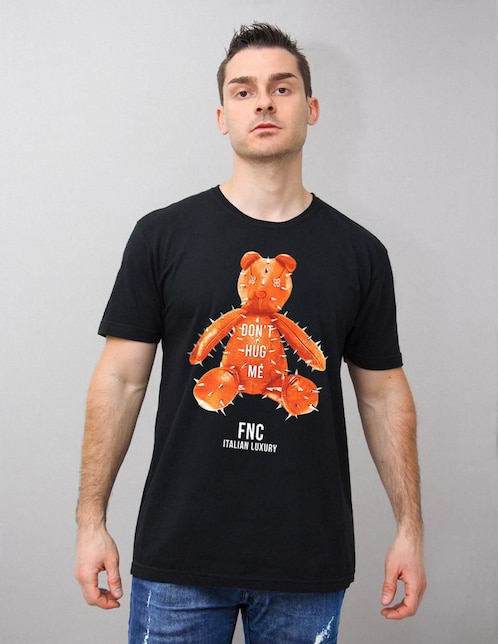 Playera FNC Collezioni cuello redondo para hombre