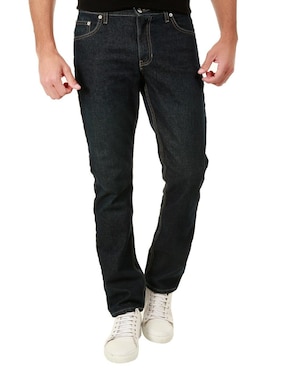 Jeans Straight JBE Lavado Obscuro Para Hombre