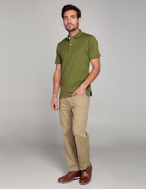 Pantalón recto Dockers de algodón para hombre